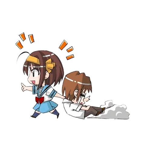 malincholy haruhi, haruhi suzumiy chibi, malinconia haruhi suzumiya