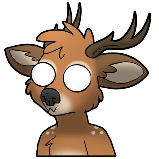 cervo, tatuaggio di cervo, rudolph deer fry