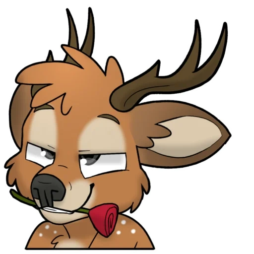 ferry deer, animación animal, foley deer santa claus, rudolph deer frei