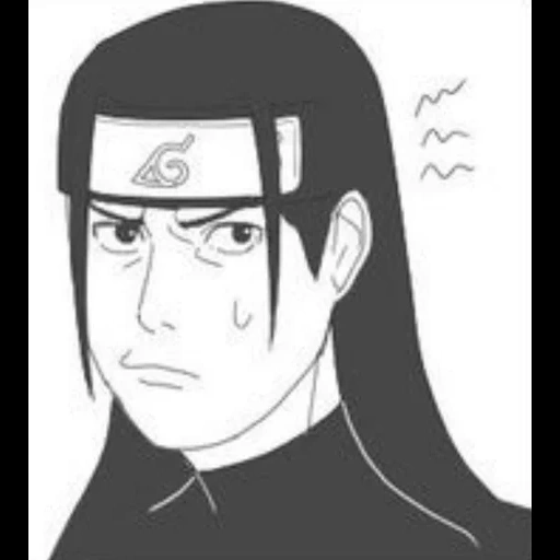 itachi, neji, hashirama, neggy hugo, naruto uchiji manga