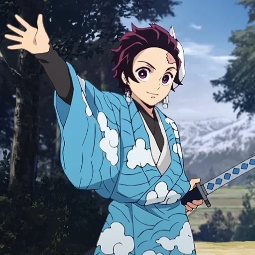 танджиро камадо, kimetsu no yaiba, демон slayer kimetsu, кимоно танджиро камадо, аниме клинок рассекающий демонов