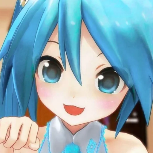 miku, hatsuyin miyuki, faccia di bellezza del primo suono, miku hatsune drain, vocaloid hatsune miku