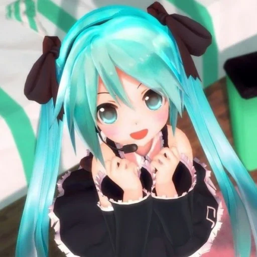 miku, miku animation, miku lori, iris animation, hatsune mihisa