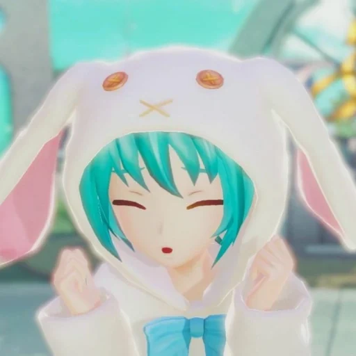 miku, miku icon, o primeiro som é lindo, animação fofa, hatsune miku popipo