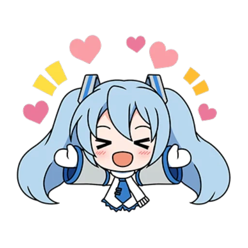 chibi miku, miku hatsune, hatsune miku, anime animado, ano novo para inscrições de miku