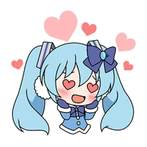 anime miku, miku hatsune, hatsun miku chibi, hatsune miku anime, inverno miku hatsun