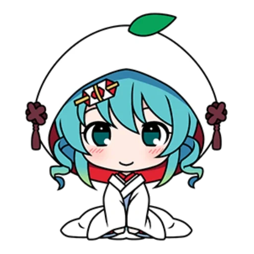 miku hatsune, padoru miku, vocaloïdes chibiki, hatsune miku anime, hatsune miku vocaloid