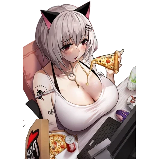 seni animasi, anime neko, anime ero apel dewasa