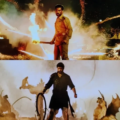 pessoas, captura de tela, ram charan, ram charan teja, filme hindi circus 2 irmãos