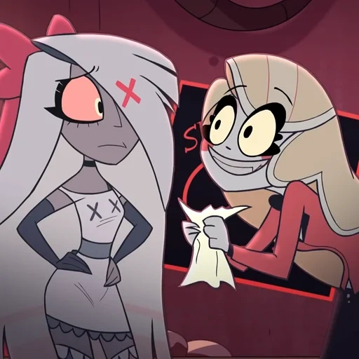 hazbin hotel, hazbin hotel, hazbin charlie hotel, personnage hazbin hotel, charlie maggie hotel hasbin