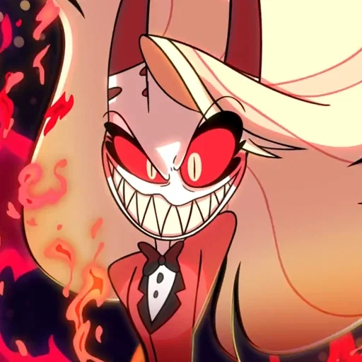 hotel khazbin, charlie hotel hazbin, cartoon hotel hazbin, hotel hazbin charlie demon, hotel khazbin charlie art evil