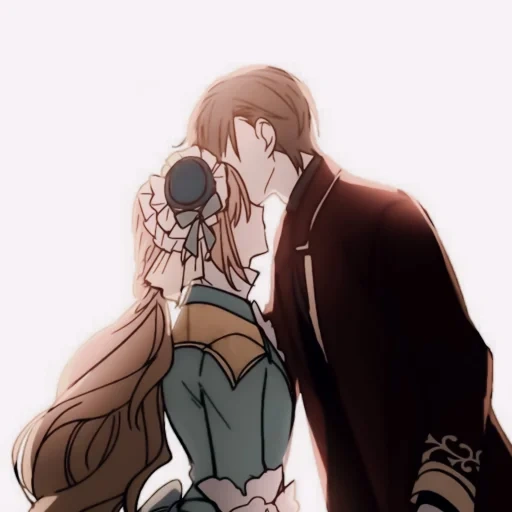anime couples, anime art, anime characters, markwish young wife of a cold duke, recognition of love chloe noah manga bride the duke under a contract