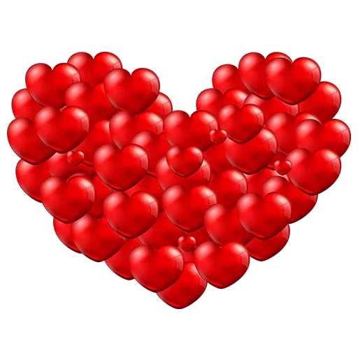 сердце, шары сердца, сердце красное, шар сердце красное