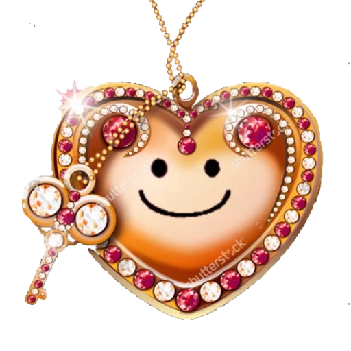 heart, the symbol of the heart, heart is like a key, a happy heart, jewelry