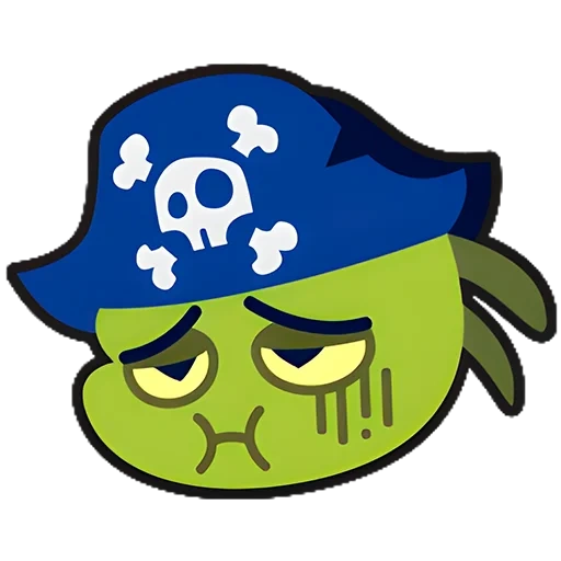 пират, эмоджи пират, пиратский череп, angry birds epic капитан пират, angry birds trilogy go get green lucky