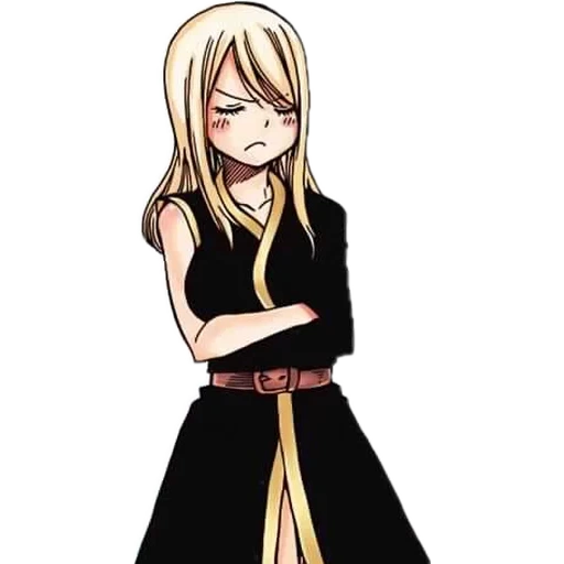 lucy natsu, lucy fairy tail, lucy hartfilia, lucy hartfilia com fundo branco, lucy hartfilia crescimento total