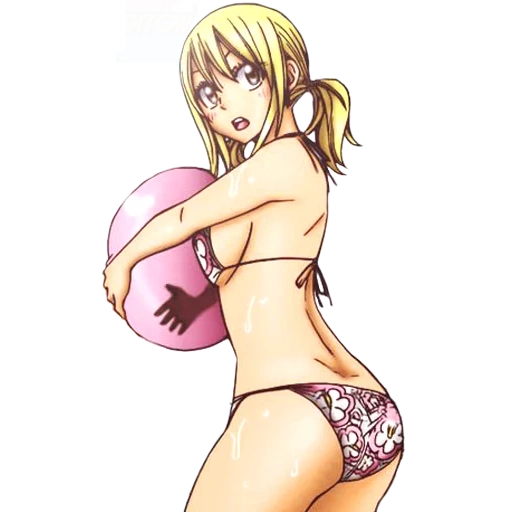 lucy hartfilia, lucy heartfilia, traje de baño de lucy hartfilia, lucy hartfilia traje de baño con plena altura