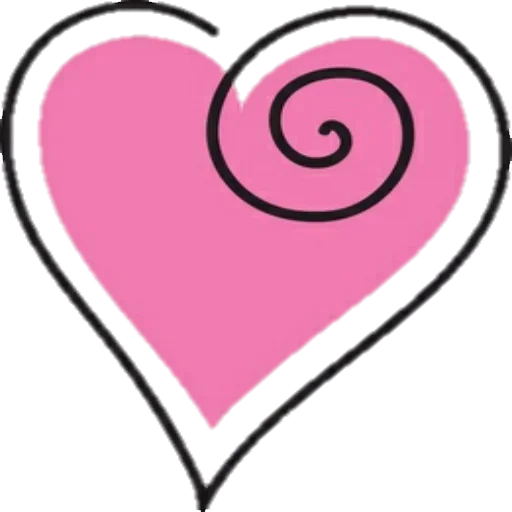 сердца, шаблон сердца, сердце розовое, розовые сердечки, мультяшное розовое сердце