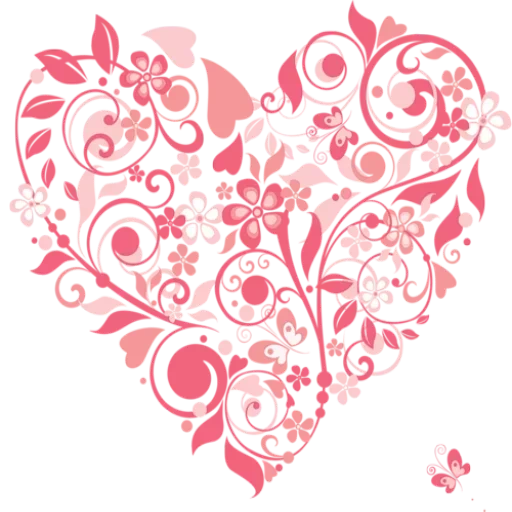 сердечки, сердце узор, узоры сердечки, орнамент сердечек, день святого валентина фон