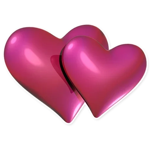 розовое сердце, сердце валентинка, сердце прозрачном фоне, два сердца прозрачном фоне, сердце день святого валентина