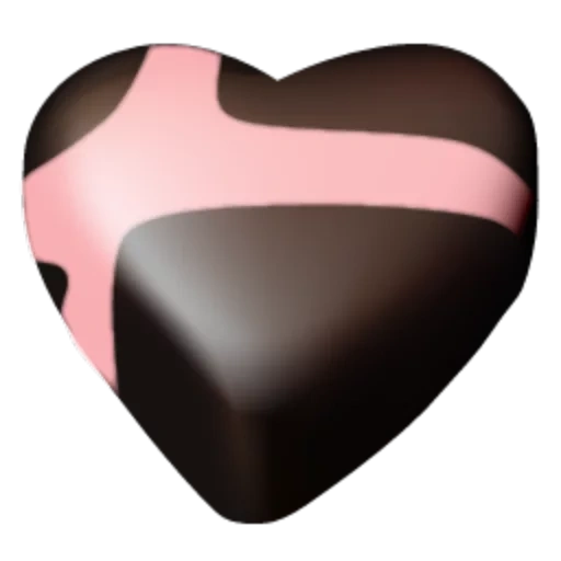 corazón de chocolate, corazón de chocolate, corazón de chocolate, icono chocolate love, icono de corazón de chocolate