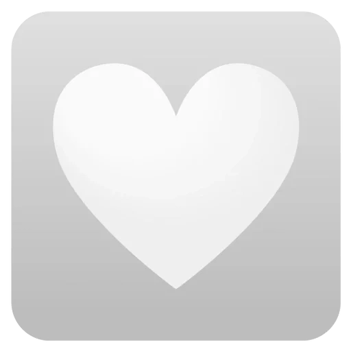 heart-shaped badge, cardiac vector, white heart, small heart, white heart and transparent bottom