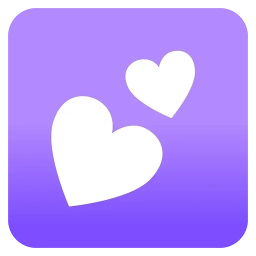 heart, heart-shaped badge, heart-shaped expression, like heart shape, heart purple