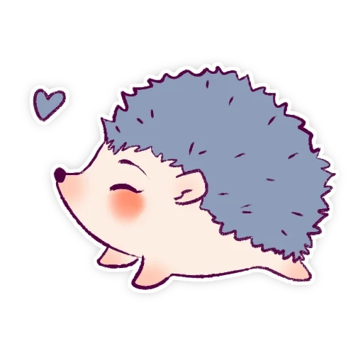 anime hedgehog, hedgehog vector, the hedgehogs are cute, clipart hedgehog, drawing of a hedgehog