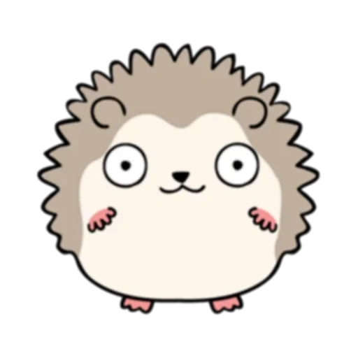hedgehog, charmant hérisson, dessiner un hérisson