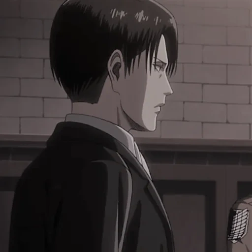 levy acerman, levi ackerman, levy ackerman, l'attacco dei titani prevede, levy stagione 4 screenshot