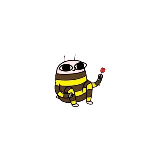 lovely, bumblebee, ketnipz, a meme bee, funny bee