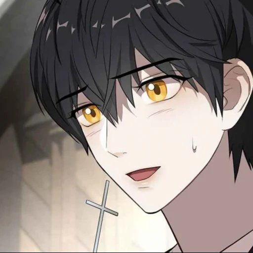 parker, animação, personagem de anime, enhypen webtoon dark moon