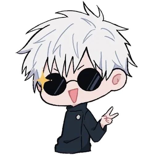 picture, chibi kaneki, anime cute, kaneki ken chibi, gojo sator chibi