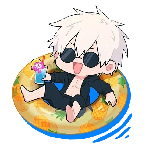 chibi kaneki, jujutsu kaisen, chibi kaneki ken, gojo sator chibi, anime chibi characters