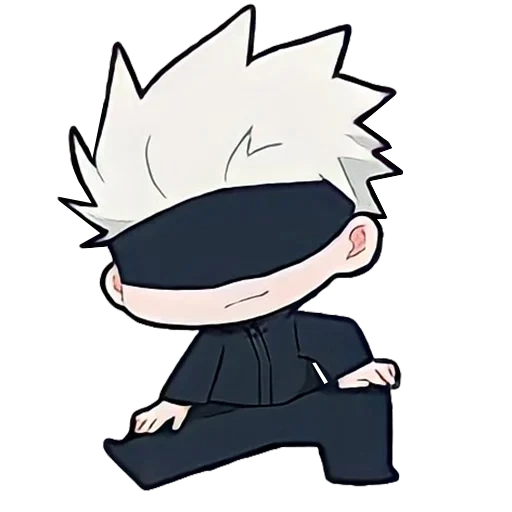 anime, dojo sator, jujutsu kaisen, personaggi anime, dojo satoro chibi