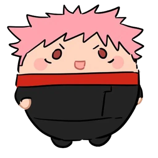 jujutsu, chibi obie, jujutsu kaisen, personajes de animación, itadori yuuji nendoroid