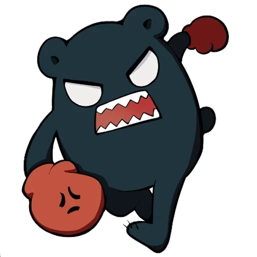 totoro, kumamon, monocum, anime cute, ball monocum