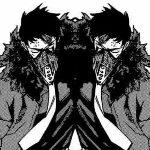 manga shigaraki, karakter anime, akademi heroik saya, dabi heroic academy, dabi adalah akademi heroik saya