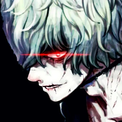 shigaraki, shigaraki wig, shigaraki tamura, a villain cat anime, shigaraki tamura art