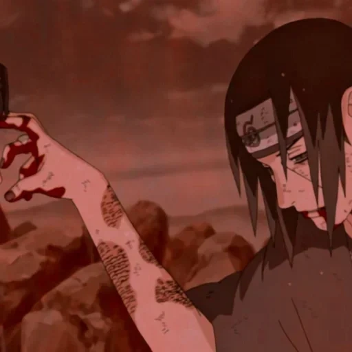 итачи саске, смерть итачи, sasuke itachi, итачи против саске, смерть итачи неджи