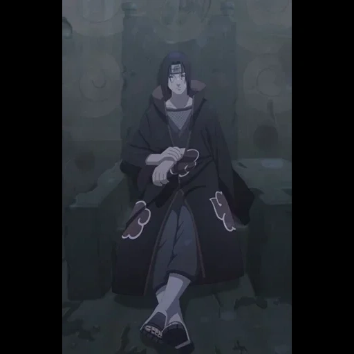 темнота, итачи троне, итати утиха, itachi akatsuki, итачи учиха троне