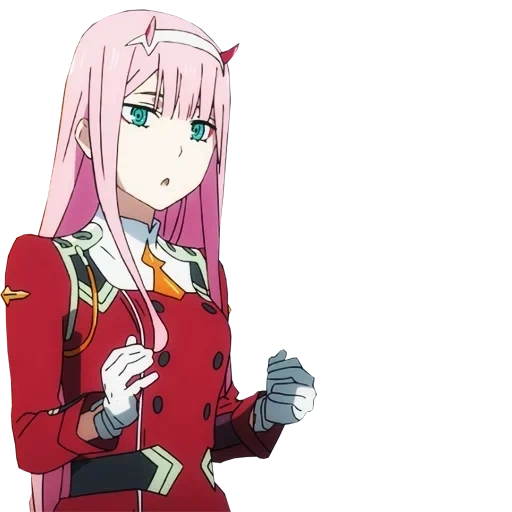 zero two, 002 франкс, zero two anime, franxx zero two, наклейки darling in the franxx