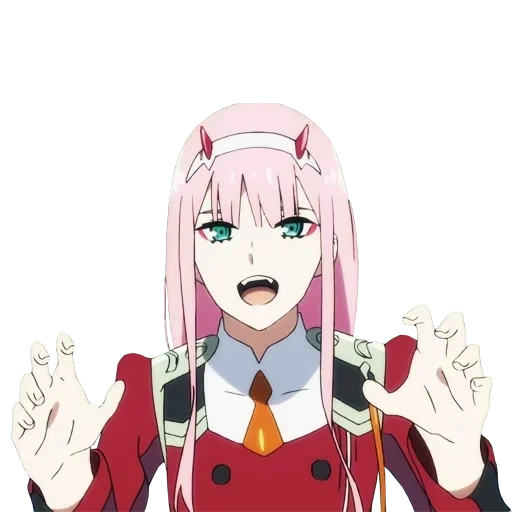 zero tu, zero dois, emoji discórdia, zero dois anime, franxx zero dois