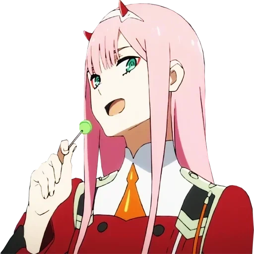 zero two, 002 francs, franxx zero two, sweetheart is in franks, anime cute in franks