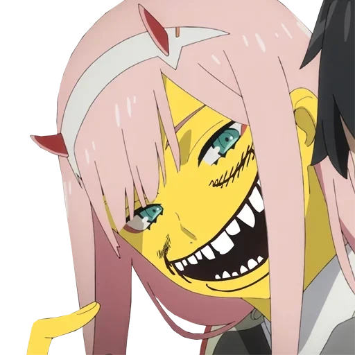 franks animation, franxx 002 cry, darling in the franxx, franx 002 the favorite of smiles, darling in the franxx zero two