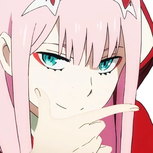 zero two, 002 animation, 002 cartoon cute, cute in franks anime, 002 animation sprouts in france