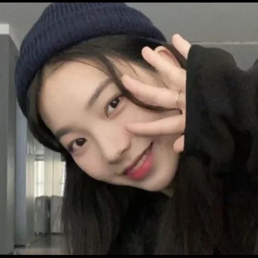 jennie, giovane donna, rosa nero, ulzzang karina, ragazze asiatiche