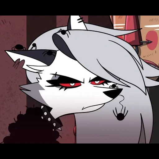 bos neraka, bos helluva, hotel khazbin, loona hotel hazbin, moon hell hound hell boss