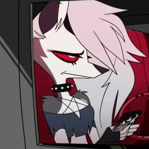 helluva boss, hotel khazbin, moon hotel khazbin, helluva boss stop frame, hotel hazbin hell boss luna