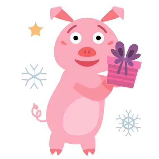 cerdo, cerdo en polvo, piggy page héroe, pechuga de personaje de dibujos animados
